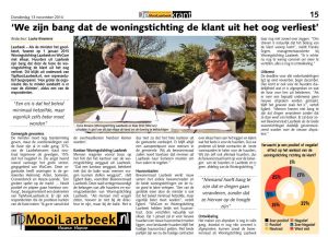 schermafdruk interview